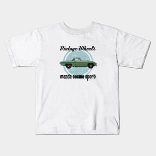 Vintage Wheels - Mazda Cosmo Sport Kids T-Shirt